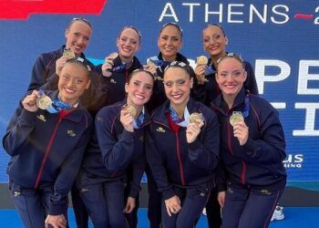 España sumó dos nuevos oros en los Europeos júnior de natación artística