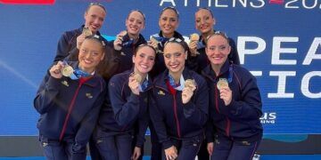 España sumó dos nuevos oros en los Europeos júnior de natación artística
