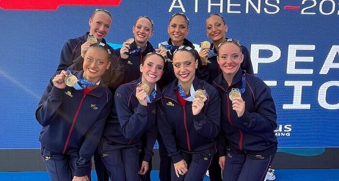 España sumó dos nuevos oros en los Europeos júnior de natación artística