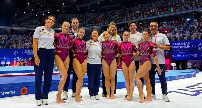 España, séptima por equipos en el Europeo