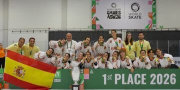 España se proclamó campeona del Mundo júnior de hockey línea tras superar a Estados Unidos