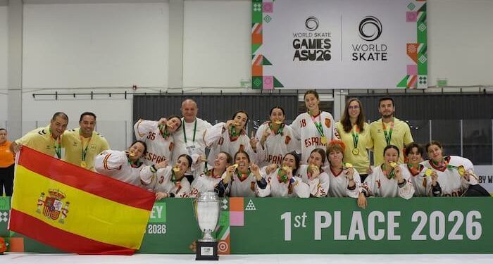 España se proclamó campeona del Mundo júnior de hockey línea tras superar a Estados Unidos