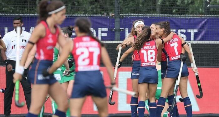 España se impuso a Irlanda en los shoot outs en la novena jornada de la FIH Pro League