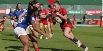 El Seven de España cierra la séptima plaza en las Series de Dubai tras ganar a Gran Bretaña