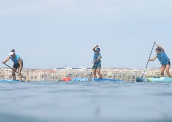 Esperanza Barreras se adjudicó el campeonato de España de Larga Distancia de SUP Race