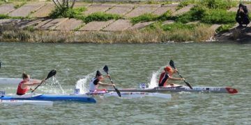 Estefanía Fernández se coronó reina del K1 en España en Sevilla