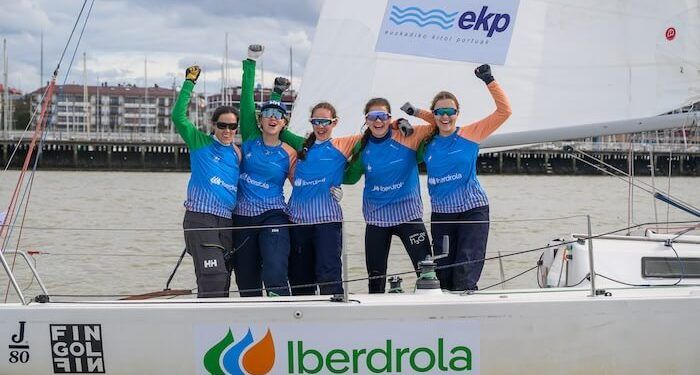 El equipo del Abra se impuso en la primera prueba de la Liga Iberdrola de vela 2026