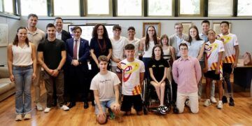 AXA renueva su apoyo al Equipo Paralímpico Español hasta Los Ángeles 2028