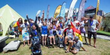 España, nueva campeona de Europa en parasurfing