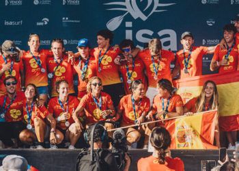 España subcampeona del mundo en los ISA World SUP & Paddleboard Championship 2023