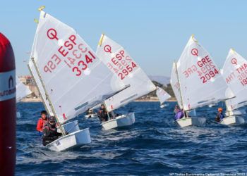 400 regatistas en la Euromarina Optimist Torrevieja