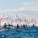 El viento condicionó el estreno de la XV Euromarina Optimist Torrevieja