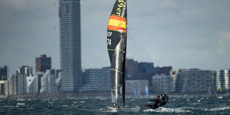 Diego Botín y Florian Trittel, campeones de Europa de 49er