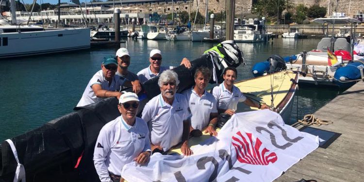 ‘Bribón’, tricampeón de Europa de 6 Metros