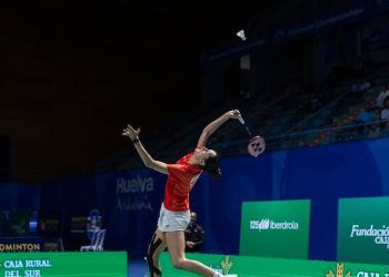 España vivió una oscura tercera jornada en el Europeo de bádminton de Huelva