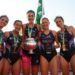 Cidade de Lugo Fluvial gana la Copa de la Reina de triatlón 2023 en Roquetas del Mar