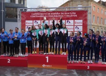 C.E.A Bétera, campeonas de España de duatlón contrarreloj equipos 2024 en Soria
