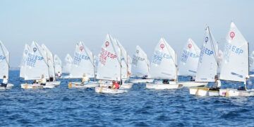 Maria Meseguer estrenó el palmarés de la Flamingo’s Optimist Race
