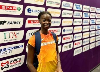 Fátima Diame se clasificó para su primera final de un Europeo al aire libre