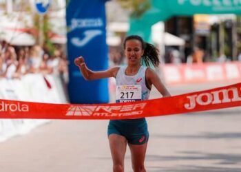 Fatima Ouhaddou, campeona de España de Medio Maratón