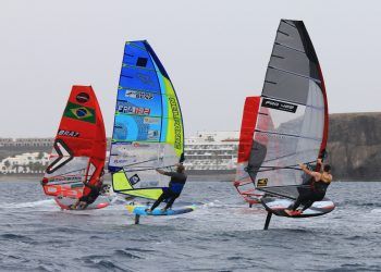 Todo listo para la Lanzarote Foil Challenge