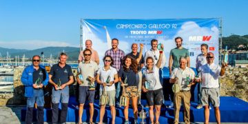 Ramada y Óscar Peixoto y Nano Yáñez y Manuel Fernández, campeones Gallegos de A Dos