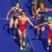 El relevo mixto español de triatlón acabó noveno y tras una gran prueba pero con dos penalizaciones