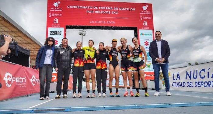 Diablillos de Rivas lidera la liga nacional de duatlón tras las jornadas en La Nucía