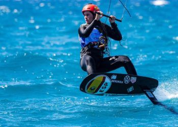 El Mundial de Formula Kite, excelente test para Gisela Pulido
