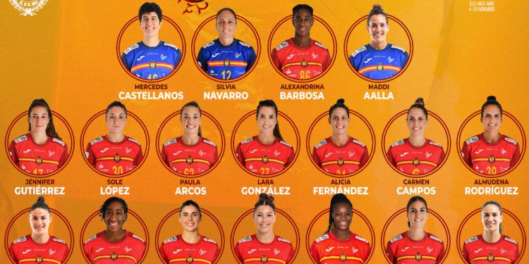 Estas son las Guerreras para el Europeo de balonmano 2022
