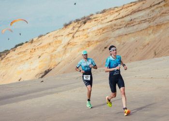 Helene Alberdi ganó el campeonato de España de triatlón LD 2026 en el Andalucía Desafío Doñana