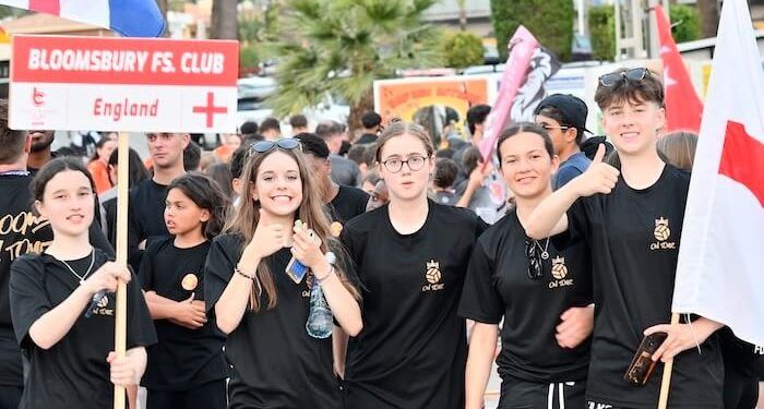 Mágica y colorista puesta de largo oficial de la 19ª edición de la Costa Blanca Futsal Cup