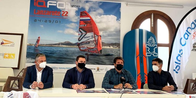 Del 24 al 29 de enero, en Lanzarote, el Mundial de IQFoil Games