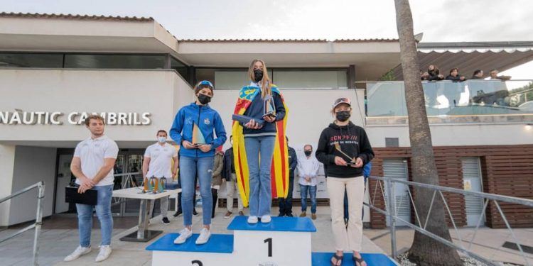 Irene de Tomás, campeona de la Copa de España ILCA 4