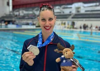 Iris Tió dio forma a un ejercicio que valió la plata en Solo Técnico en la Copa del Mundo de Markham