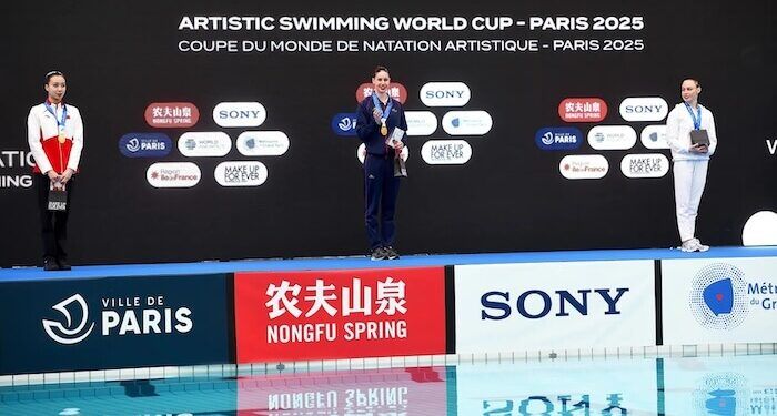 Iris Tió, oro en Solo Técnico en la Copa del Mundo París 2025