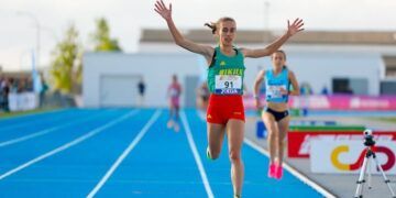 Idaira Prieto, campeona de España de 10.000 m