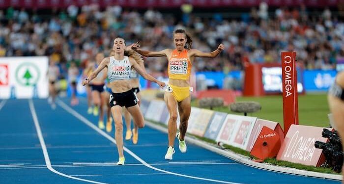 Idaira Prieto brilló en el 10.000 y firmó un cuarto puesto en el Europeo de Birmingham