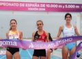 Idaira Prieto revalidó el título de campeona de España de 10.000 metros en Mahón
