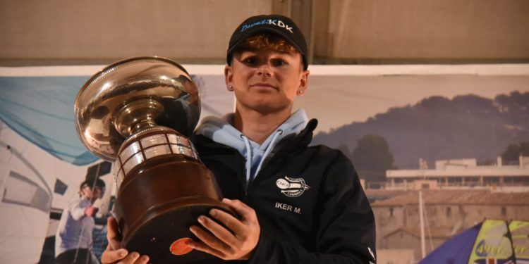 Iker Múgica, ganador absoluto del 34 Palamós Optimist Trophy