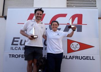 Javier Echavarri (ILCA7) y Mònica Azón (ILCA6) se proclaman campeones del master del CVC