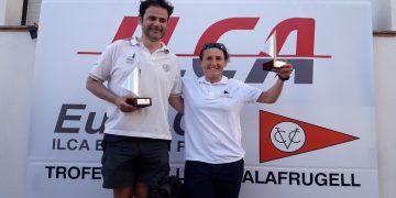 Javier Echavarri (ILCA7) y Mònica Azón (ILCA6) se proclaman campeones del master del CVC