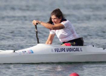 La palista Inés Felipe cerró en novena posición la prueba Outrigger VL2 en aguas de París