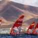 El viento del Norte desafía a la flota de la Lanzarote International Regatta