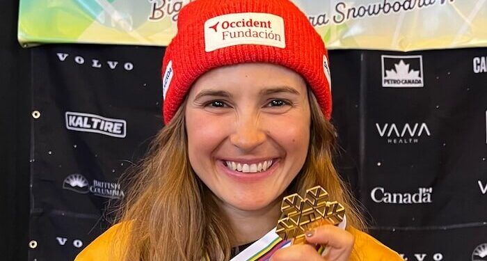 Irati Idiakez, campeona mundial de SnowboardCross