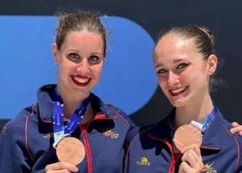 Iris Tió y Lilou Lluís se adjudicaron un bronce en el Dúo Libre al ritmo de ‘Tsar B’ en Egipto