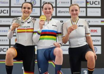 Izaro Etxarri se coronó subcampeona mundial de puntuación en Luoyang