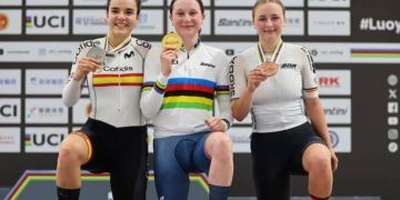 Izaro Etxarri se coronó subcampeona mundial de puntuación en Luoyang