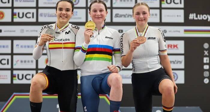 Izaro Etxarri se coronó subcampeona mundial de puntuación en Luoyang