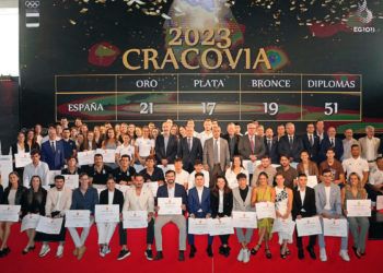 El COE rinde homenaje a los medallistas de los Juegos Europeos de Cracovia 2023